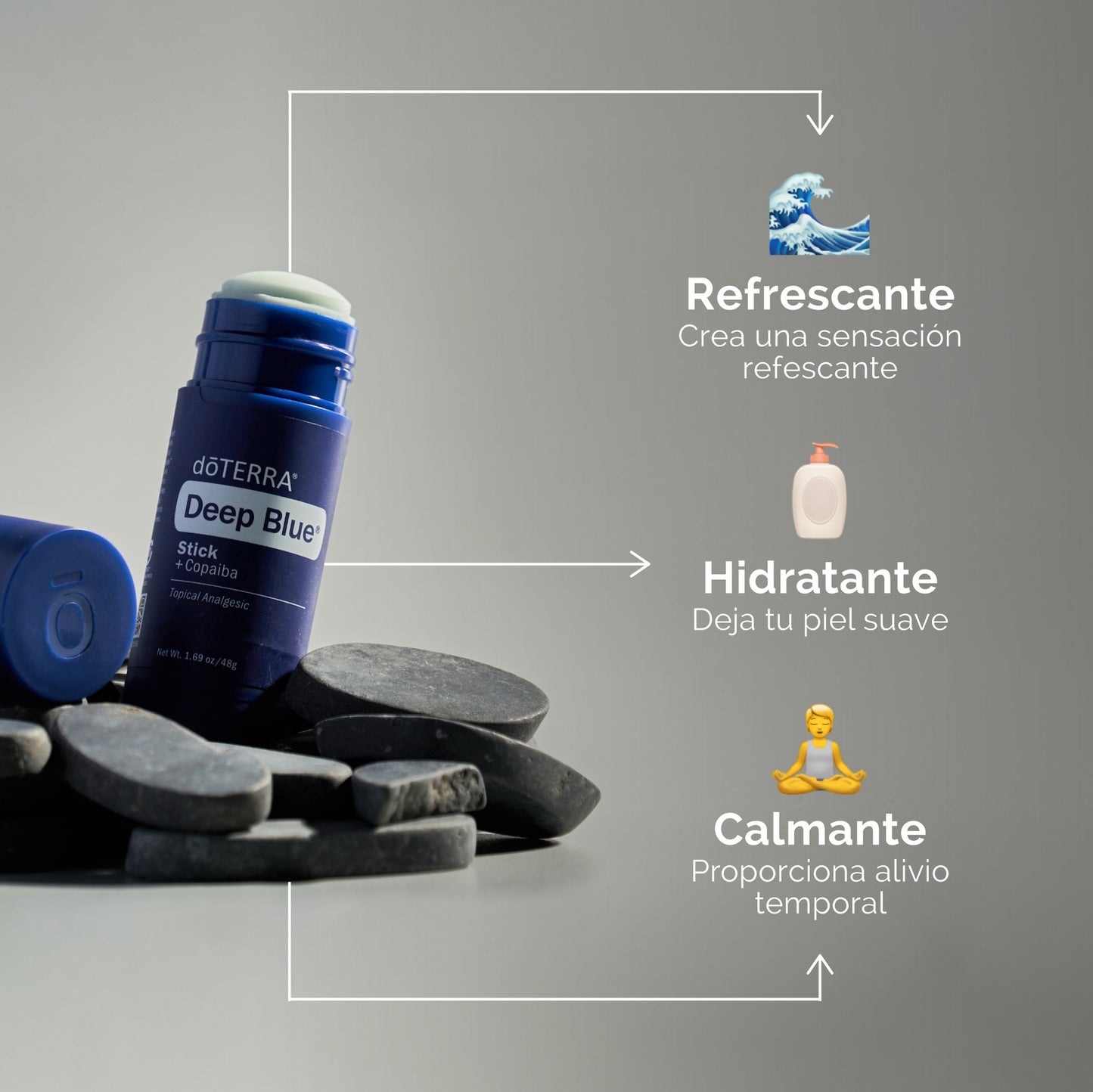 Barra corporal refrescante Deep Blue + Envío GRATIS